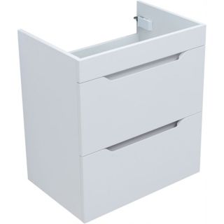 Тумба под раковину Aquanet Практика 330457 60 см белый матовый